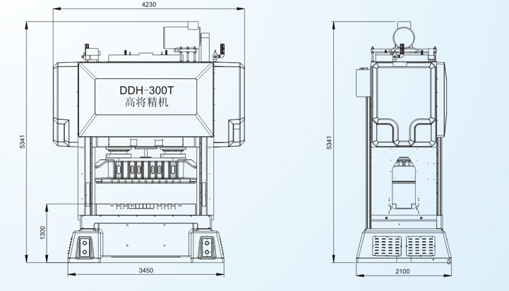 DDH-300T闭式双点高速精密冲床